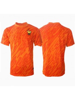 Billige Frankrike Keeper Bortedrakt EM 2024 Kortermet